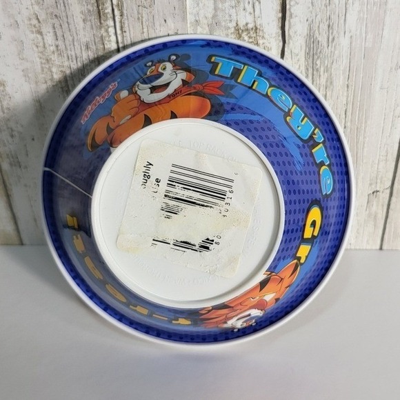 Vintage Tony The Tiger Frosted Flakes Cereal Bowl, Theyre Grreat‎ - Picture 4 of 7